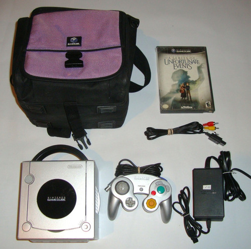 Consola Nintendo Gamecube Con Mochila  (mr2023) Snes Sega