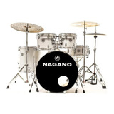 Bateria Tagima Nagano Garage Rock Bumbo 22 Natural Clear