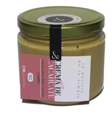 Crema De Cacahuate Con Dátiles 340 G