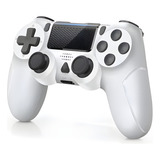 Mando Para Play 4 Joystick Inalambrico Blanco