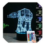 At- At Star Wars Lámpara Led Multicolor Personaliza+ Control