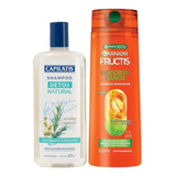 Shampoo Detox Capilatis + Shampoo Fructis 