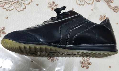 Zapatillas Rover N°35 / Con Suela Leal Ind Arg Negras Niños