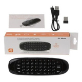  Air Mouse C120 Usb Con Mini Teclado Y Pila Recargable