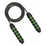 Cuerda De Saltar Velocidad Cardio Y Entrenamiento Crossfit Color Verde