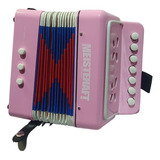 Acordeon Meistehaft Acordeon Rosado Mt-2018