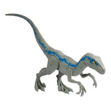 Jurassic World Dinosaurio Velociraptor Blue 30 Cm Mattel