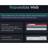 Erp Repuestos Web, Facturacion Electronica, Punto De Venta