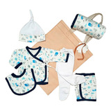 Bag S1 Set Nacimiento Recibidor 6pz Bolsa Regalo Cloe