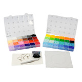 Kit Pro Hama Beads/artkal 48 Colores 25.000 Beads 2,6mm Mini