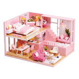 Flever Dollhouse Miniature Diy House Kit Creative Room With 