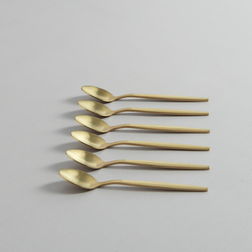 Cuchara Café Dorados - Set X 6