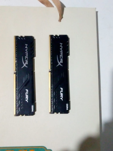 Memoria Ram Hyperx Fury Ddr4 X2 8gb 2400 Mhz