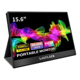 Laeflaek Monitor Portátil, 15.6 1080p Para Computadora Portá
