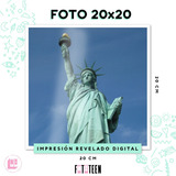 Impresión Revelado Digital Pack 20 Fotos 20x20 Cm