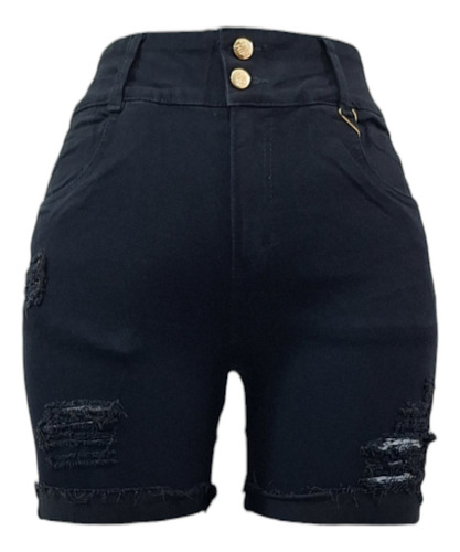 Short Mujer Mezclilla  Bermuda Talla Extra Jeans Pantalon 