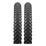 Kit X 2 Cubiertas R 20 X 1.75 Bicicleta Plagable Cross Taco