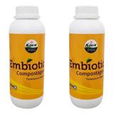 Embiotic 2 Litros Acelerador De Compostagem Korin Kit