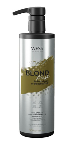 Wess Blond Mask - 500ml