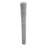 Malla Hexagonal Galvanizada 3/4 , 1mt Alto X 10mt Largo