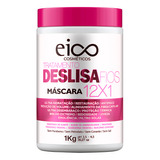 Eico Máscara Hidratação Creme Tratamento Deslisa Fios 1kg