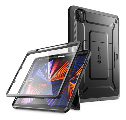 Funda 360° Supcase, Para iPad Pro 11'' 2020/2021/2022, Negro