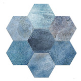 Revestimiento Ceramico Hexagonal Luxor Mate 20x23 Piso Pared