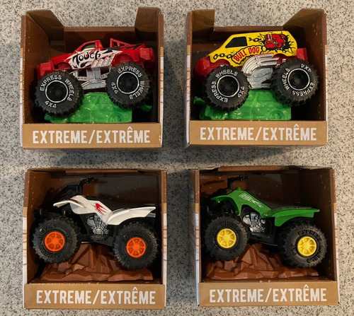 Juguete Monster Truck, Moto, Cuatrimoto, Auto Niños 