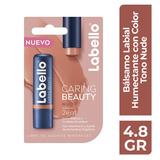 Bálsamo Labial Labello Caring Beauty Color Nude 4.8g