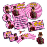 Kit Imprimible Willy Wonka Personalizado Candy Bar Cumple