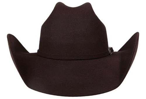 Sombrero Texana Goldstone Toro Clásica Choco 100% Lana Fina.