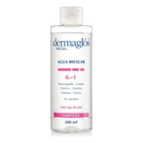 Agua Micelar Dermaglos 6 En 1 200ml