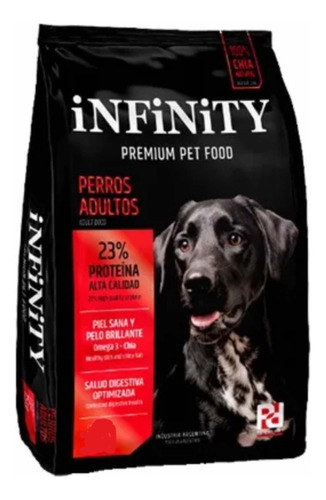 Alimento Infinity Premium Balanceado Perro Adulto X 21 Kg
