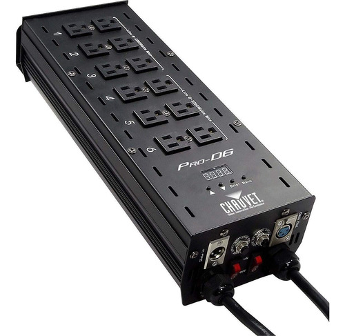 Chauvet Dj Pro-d6 Dmx-512 Dimmer/switch Pack (6 Canales) | .