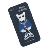 Estuche Para iPhone 7 Plus Y 8 Plus Bulldog Punk 3d