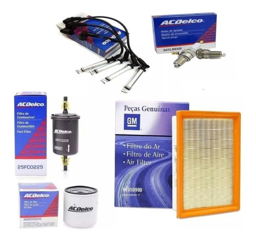 Kit Cables Bujia Filtro Aceite Aire Nafta Corsa 1.4 Original