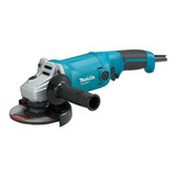 Esmeriladora Angular Makita Mt M9002 Color Turquesa 1050 W 127 V + Accesorio