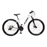 Bicicleta Xlt 100 21v Tamanho Do Quadro 17   Cor Branco Com Preto