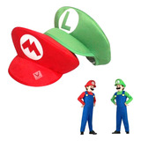 Gorro Mario Bross Para Niños Sombrero Disfraz Halloween