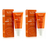 Avene Crema Solar Hidratante Piel Seca Comfort Fps50 X 2pz