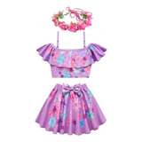 Traje De Baño Isabela Princess Charm Cosplay + Garland #5