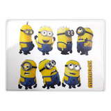 Individual Minions Lona / Goma Eva Reversible 30x40