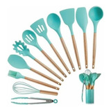 Set De Utensilios De Cocina 11 Piezas En Silicona