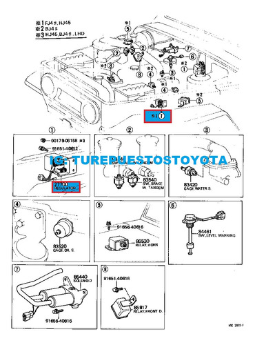 Regulador Voltaje De Alternador Toyota Fj40 Y Fj45 2f 3f Foto 4