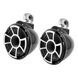 Bocinas De Torre Wakeboard 10 Abrazaderas Giratorias (negro)