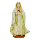 Figura Imán 6cm Virgen Rosa Mística Miro