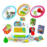 Caja Registradora Cash Infantil Con Luz Y Sonido New Set