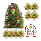 Grinch Figuras Decorativas Decoración Árbol De Navidad 5 Pcs