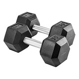 Mancuernas Hexagonales De Goma Rep Fitness