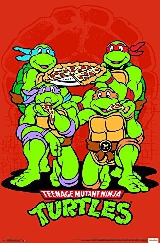 Tendencias Cartel De Pared Internacional Pizza De Tortugas N